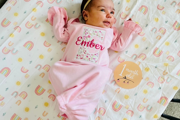 Cherish Every Moment: Personalized Baby Gowns for Your Little One