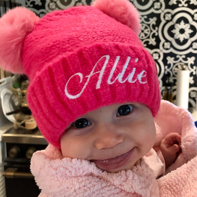 Adorable Personalized Baby Beanies