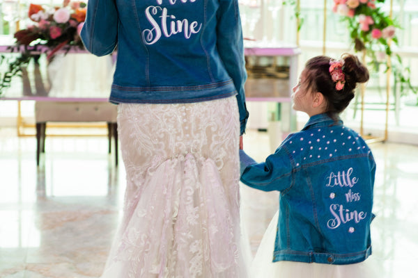 Denim Delights: Customized Jackets for Your Little Star