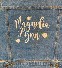 Kids Personalized Denim Jackets - My Monograms & More, LLC 