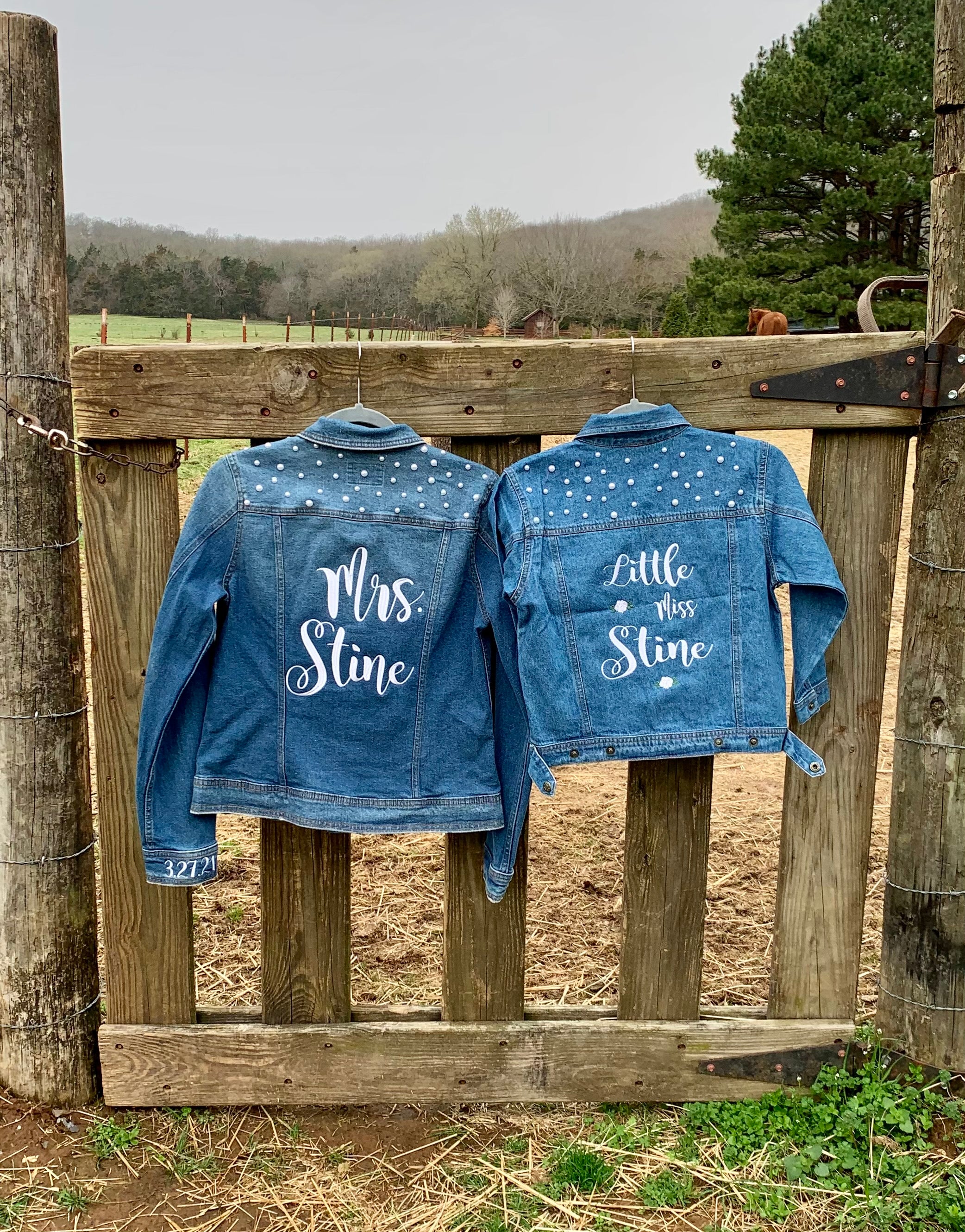 Kids Personalized Denim Jackets - My Monograms & More, LLC 