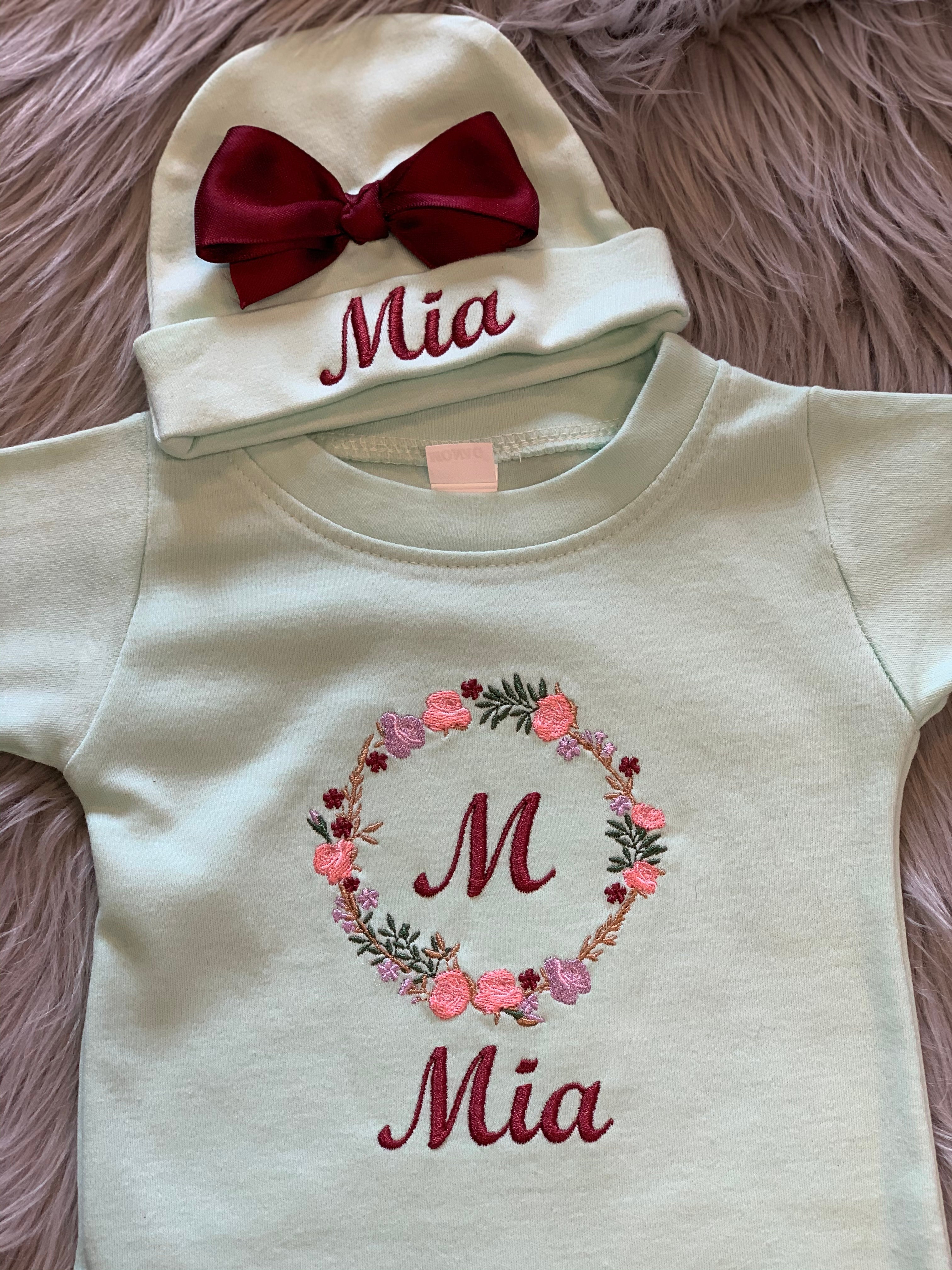 Personalized Baby Rompers - My Monograms & More, LLC 