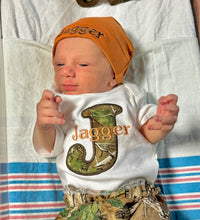 Camo Coming Home Outfit for Newborns - My Monograms & More, LLC 