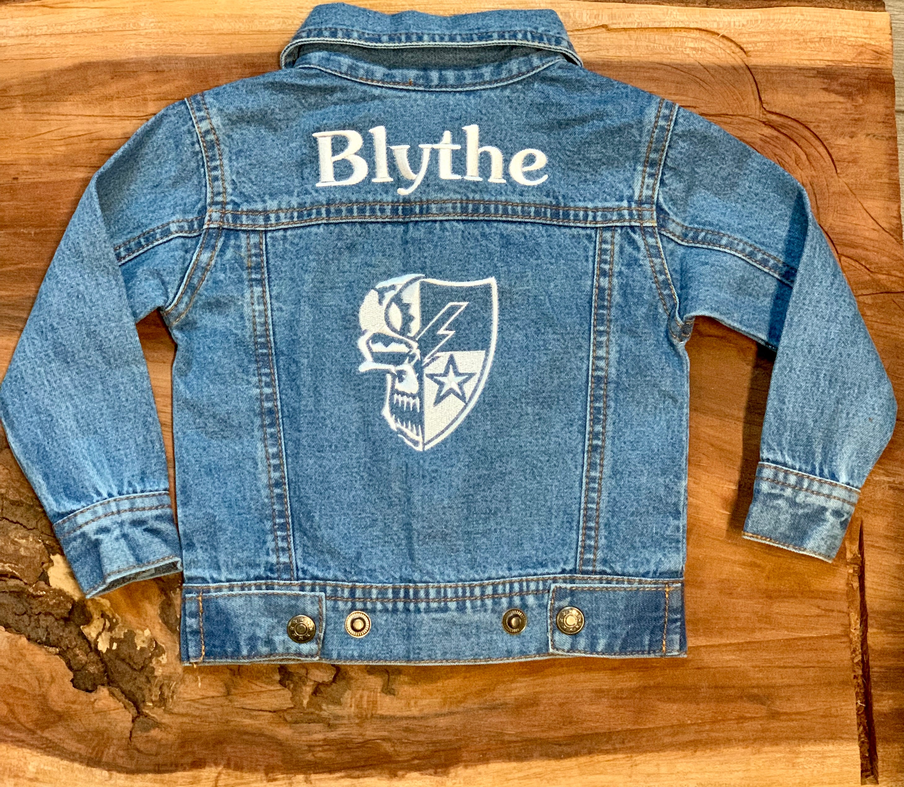 Kids Personalized Denim Jackets - My Monograms & More, LLC 