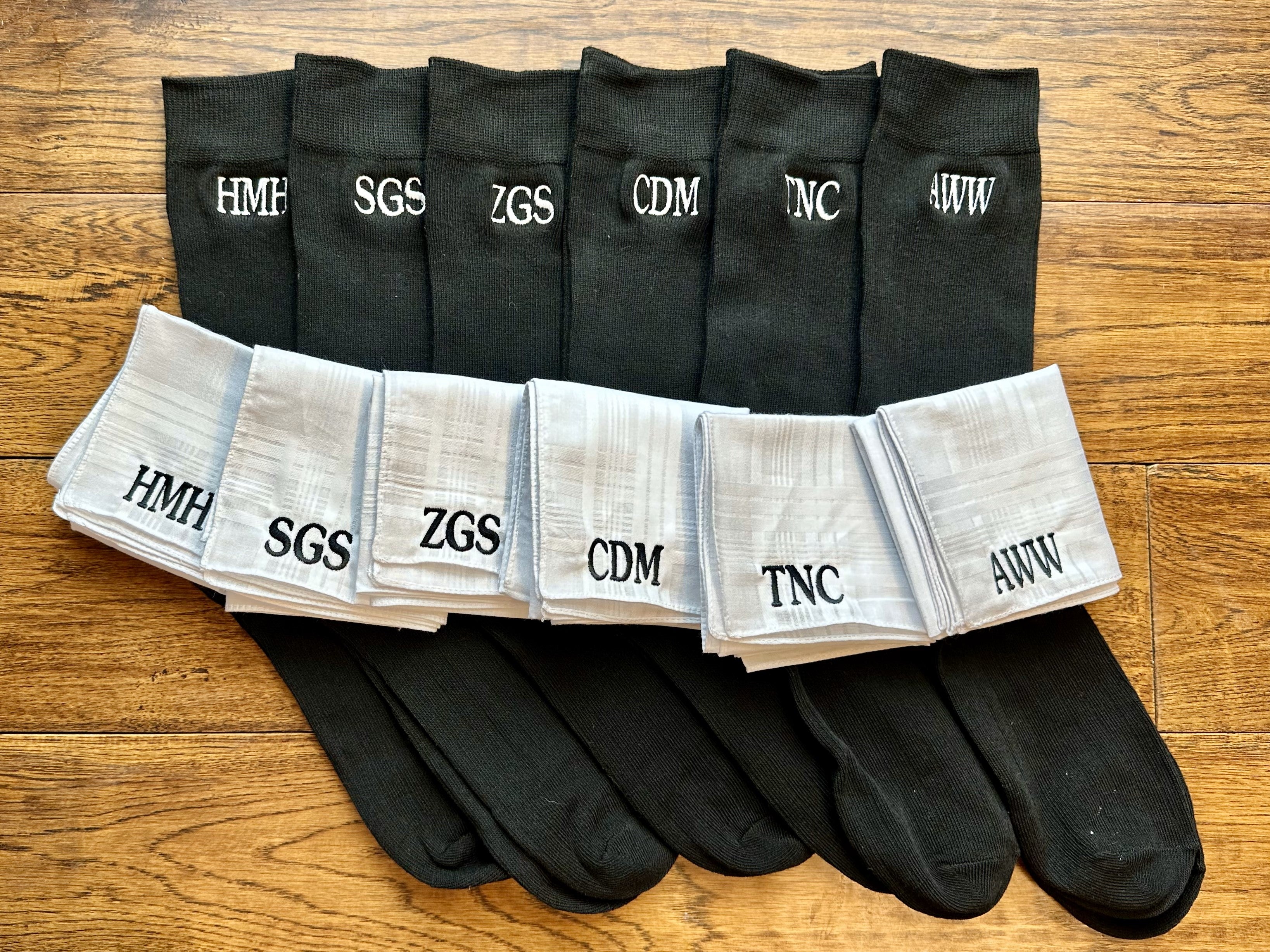 Personalized Men's Dress Socks - My Monograms & More, LLC 