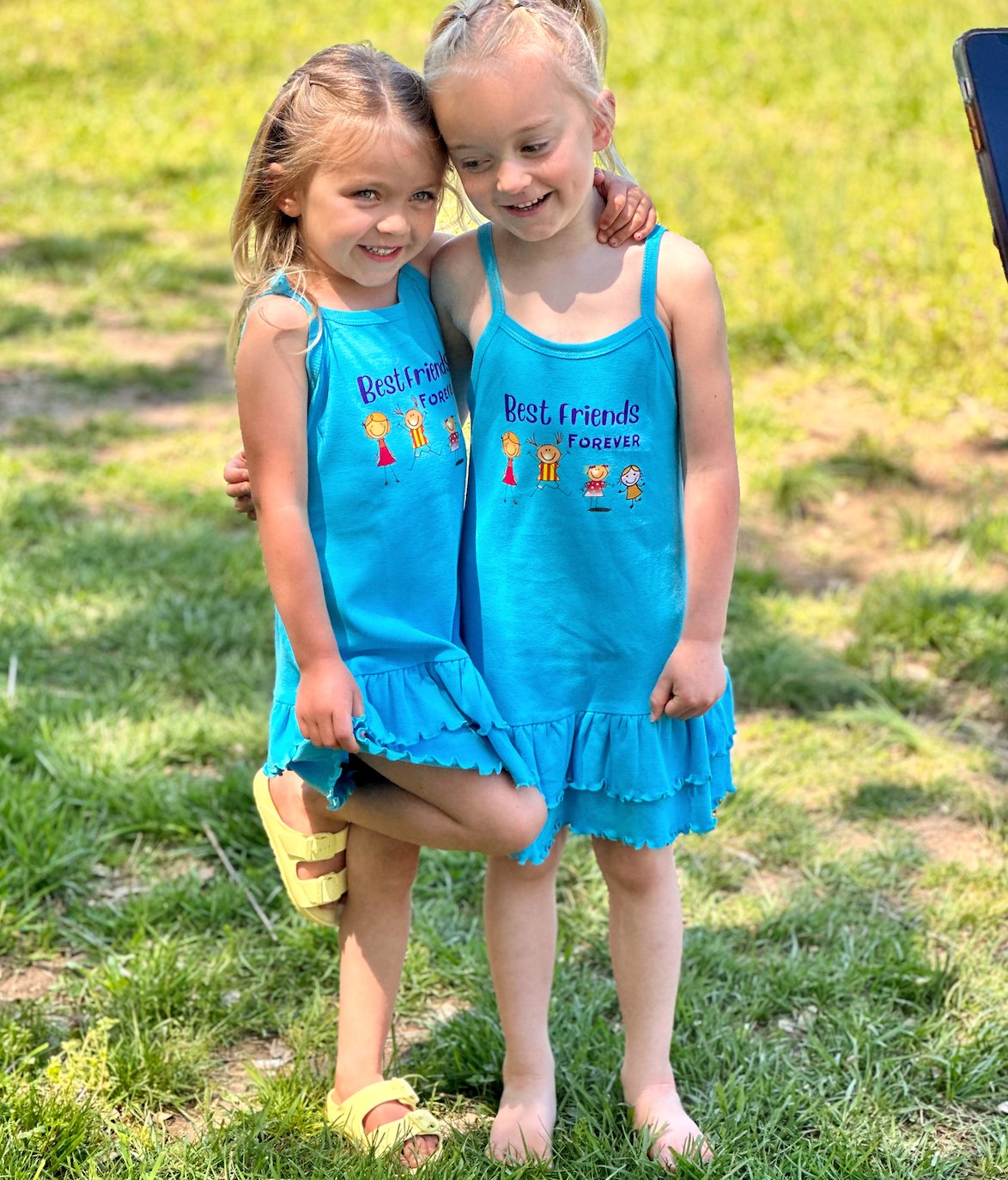 "Bestie" Girls Dress - My Monograms & More, LLC 