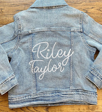 Baby Personalized Denim Jackets - My Monograms & More, LLC 