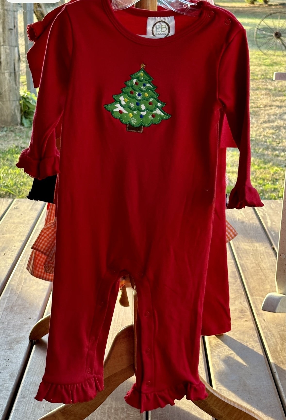 Baby Christmas Romper - My Monograms & More, LLC 