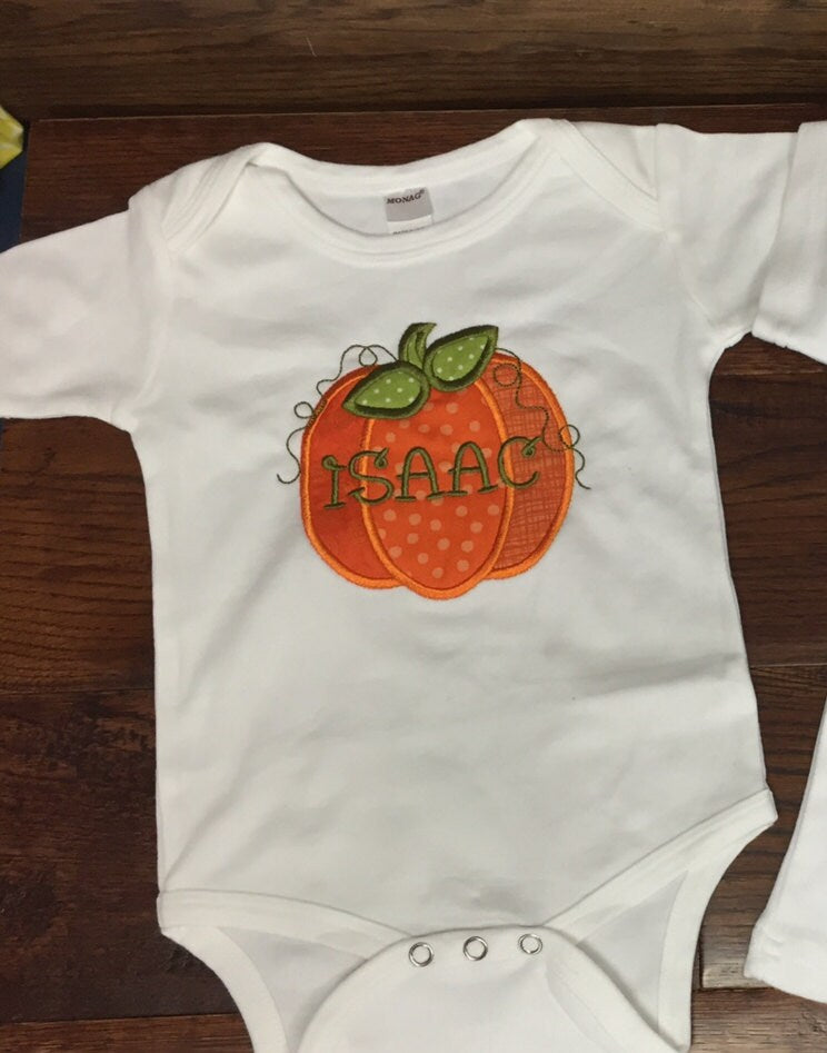 Pumpkin Shirt | Cute Kids Clothes | Baby Shower Gift | Girls Clothes | Baby Clothing | Toddler Clothes | Baby Gift Idea | Baby Clothes