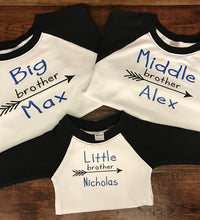 Personalized Sibling Shirts Celebrate Togetherness in Style Custom Sibling Shirts Elevate Family Parties, Reunions, Baby Announcements