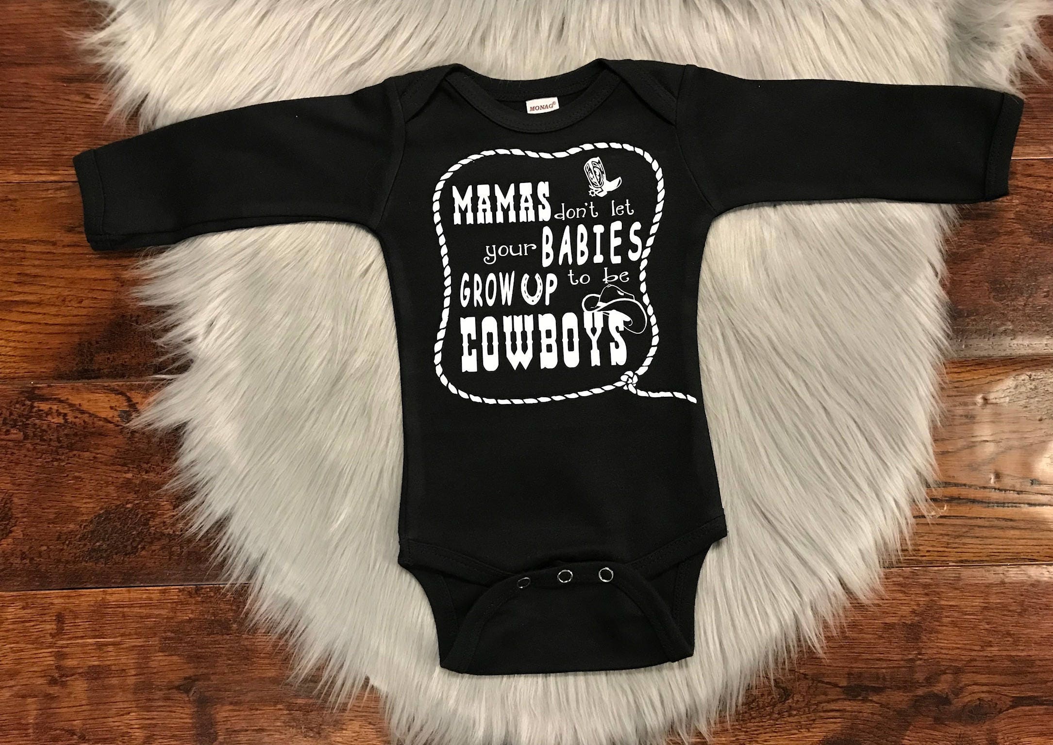 Country Baby Onesie - Baby Shirt - Cowboy Baby Shirt - Hippie Baby Shirt