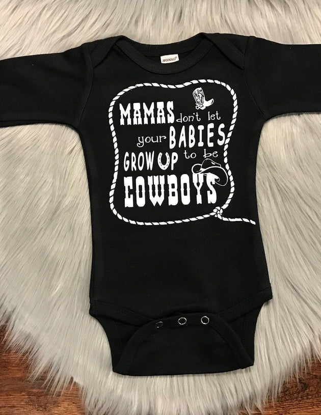 Country Baby Onesie - Baby Shirt - Cowboy Baby Shirt - Hippie Baby Shirt