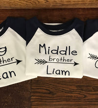 Personalized Sibling Shirts Celebrate Togetherness in Style Custom Sibling Shirts Elevate Family Parties, Reunions, Baby Announcements