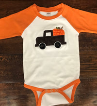 Baby Truck Shirt / Pumpkin Shirt for Toddlers / Pumpkin Shirt / Baby Thanksgiving Truck Shirt