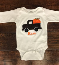 Baby Truck Shirt / Pumpkin Shirt for Toddlers / Pumpkin Shirt / Baby Thanksgiving Truck Shirt