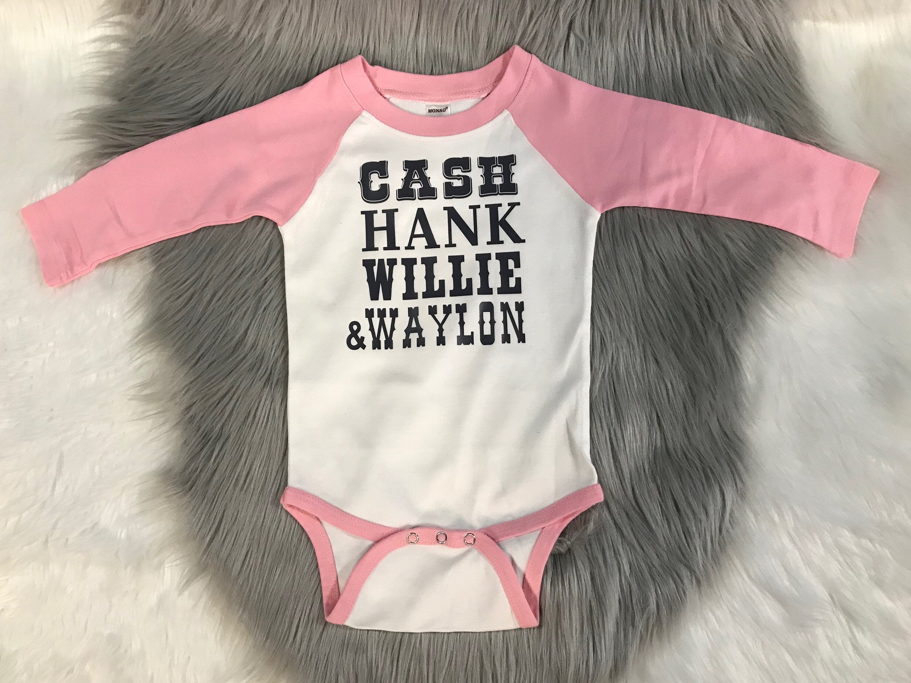 Country Baby Clothes | Cute Baby Clothes | Country Legend Shirt for Kids - Cash Shirt