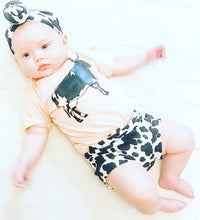 Crazy Cow Shirt - Baby Clothes - Hippie Baby Clothes - Cute Baby Girl Clothes - Cute Baby Clothes - Kids Clothes - Baby Boy Outfit