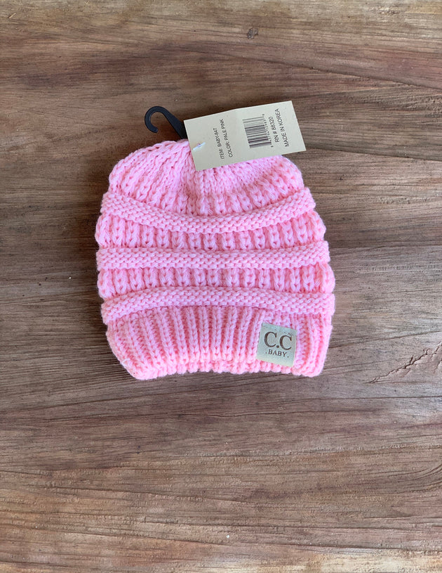 Personalized Baby Beanies - C C Baby Beanies - Baby Beanies - Personalized Beanies - Baby C C Beanies - Baby Clothes