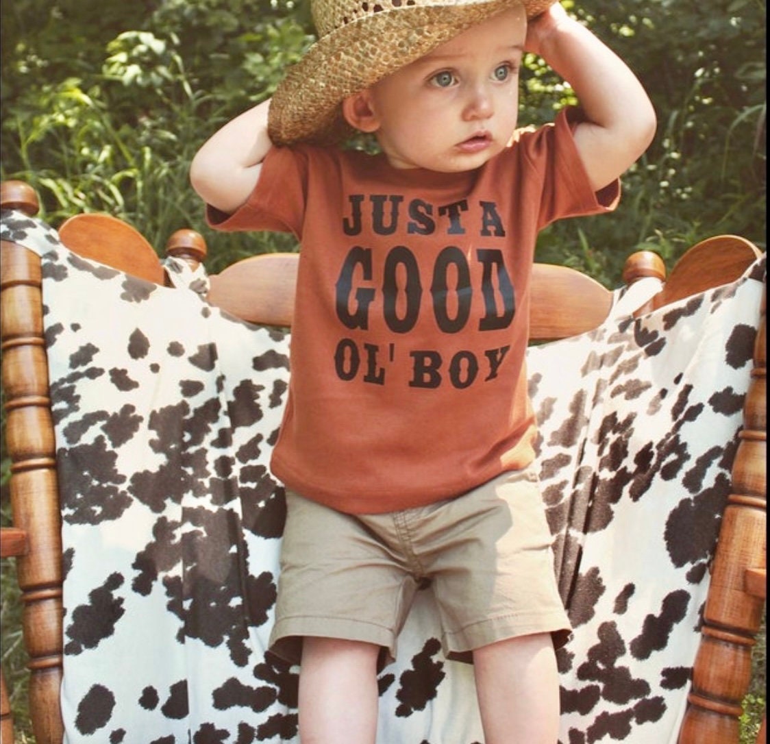 Country Baby Clothes - Country Boy Shirt - Country Boy Toddler - Country Boy Baby - Toddler Shirts for Boys - Just a Good Ol Boy