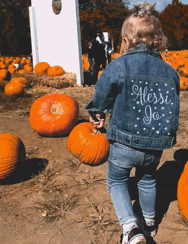 Personalized Kids' Denim Jackets / Customized Jean Jackets / Denim Jackets for Kids and Baby's / Denim Jackets / Jean Jackets