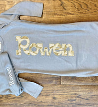 Personalized Baby Gown with Name - Monogrammed Infant Gown - Coming Home Outfit - Customized Baby Gown - Embroidered Gowns for Baby Boys