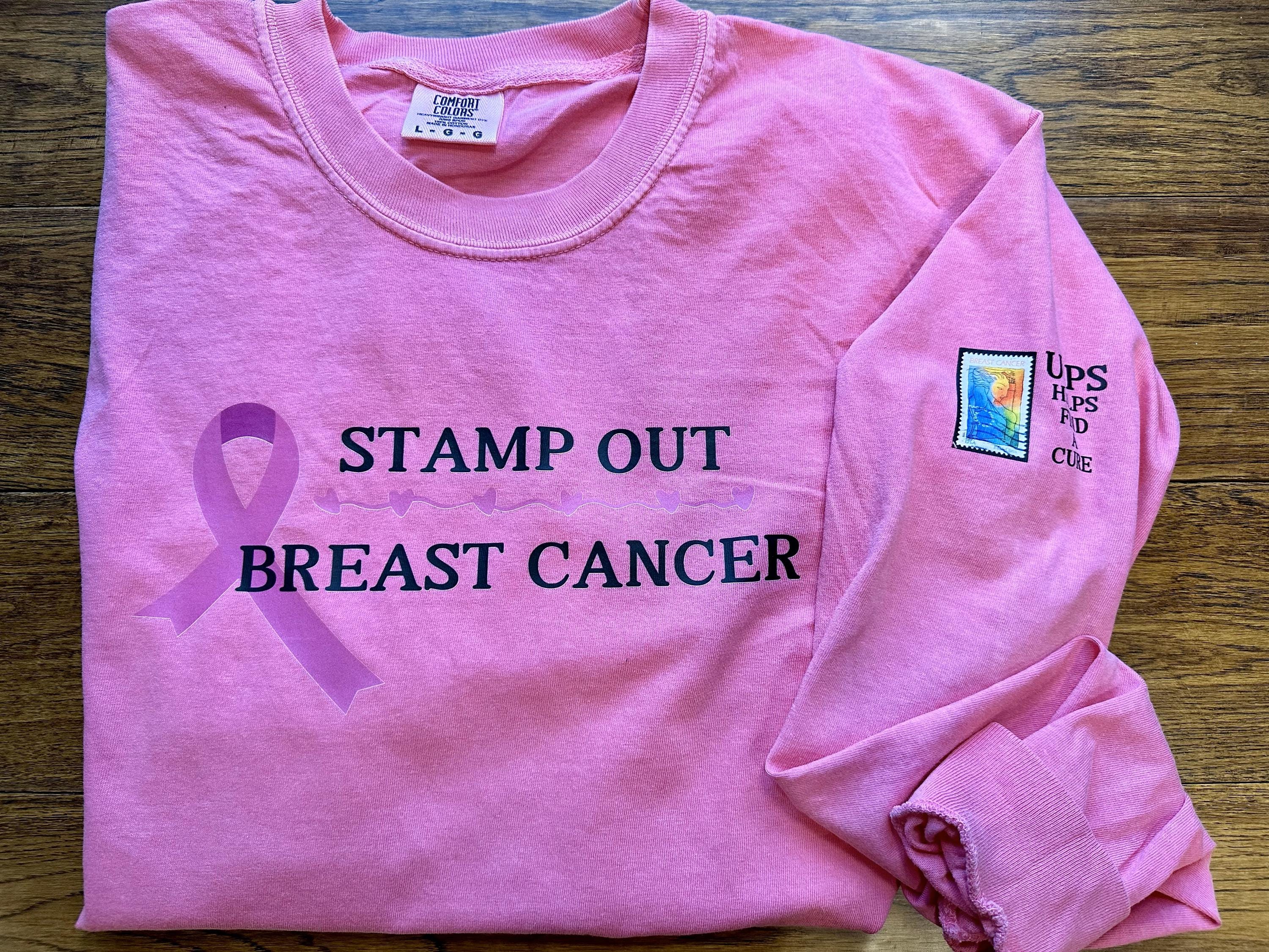 Breast Cancer Shirt - Union Shirts - Adult Work Shirts - Unisex Adult Shirts - Delivery shirts - Window Clerk Shirts