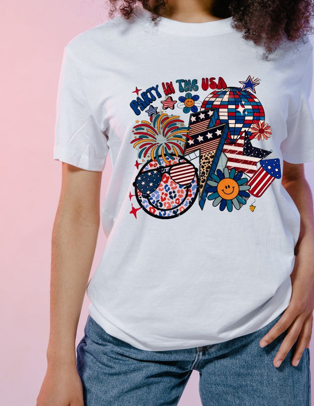 Party in the USA Tee - My Monograms & More, LLC 