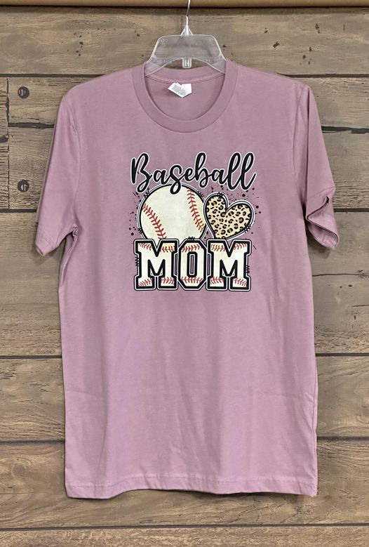 Baseball Mom Tshirt - My Monograms & More, LLC 