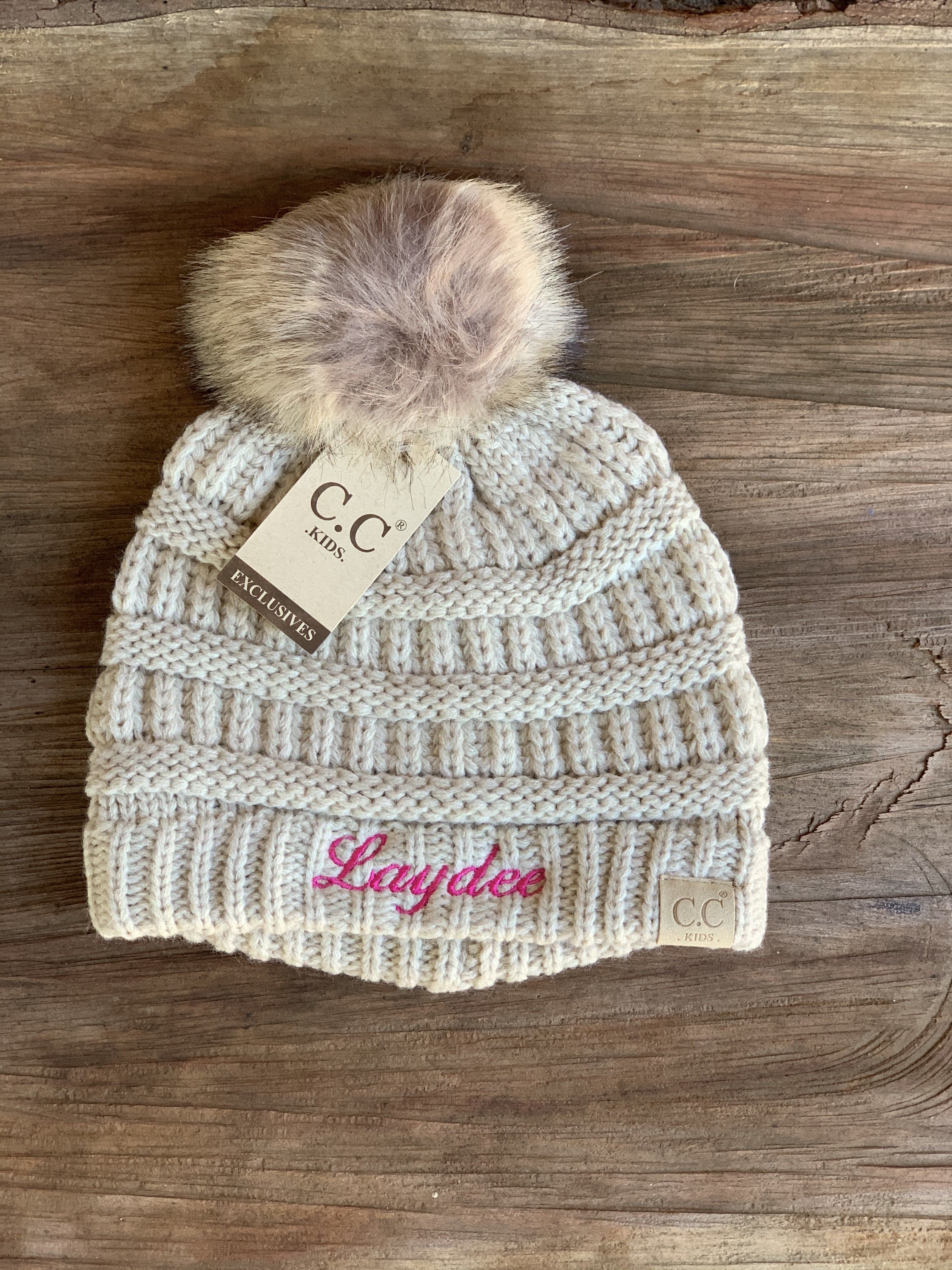 Baby and Toddler CC Beanies - My Monograms & More, LLC 