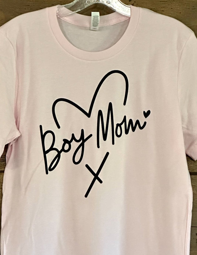 Boy Mom Tshirt - My Monograms & More, LLC 