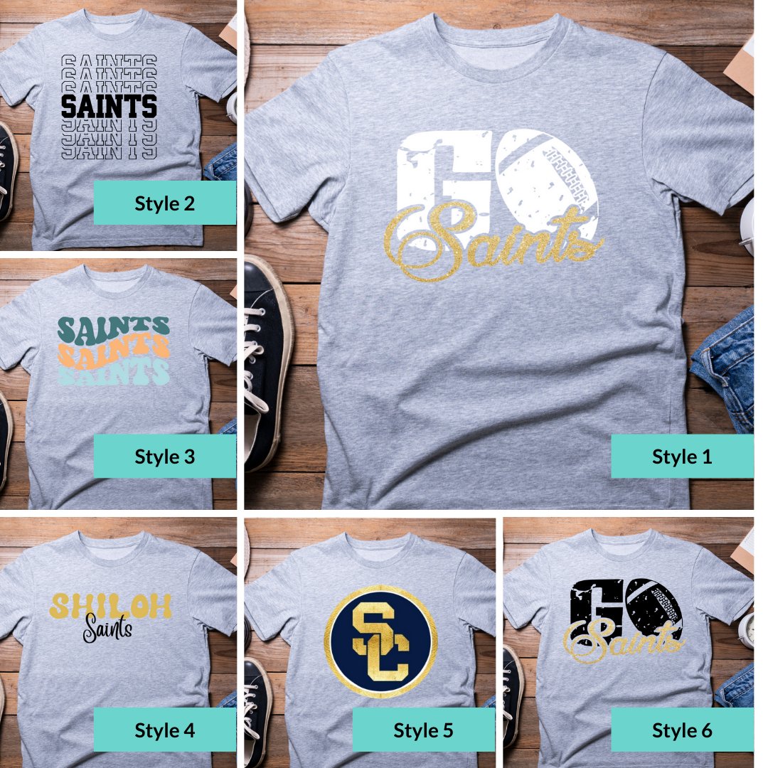 Shiloh Saints Spirit Shirts - My Monograms & More, LLC 