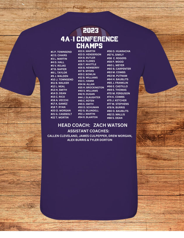 Football Championship Shirts - My Monograms & More, LLC 