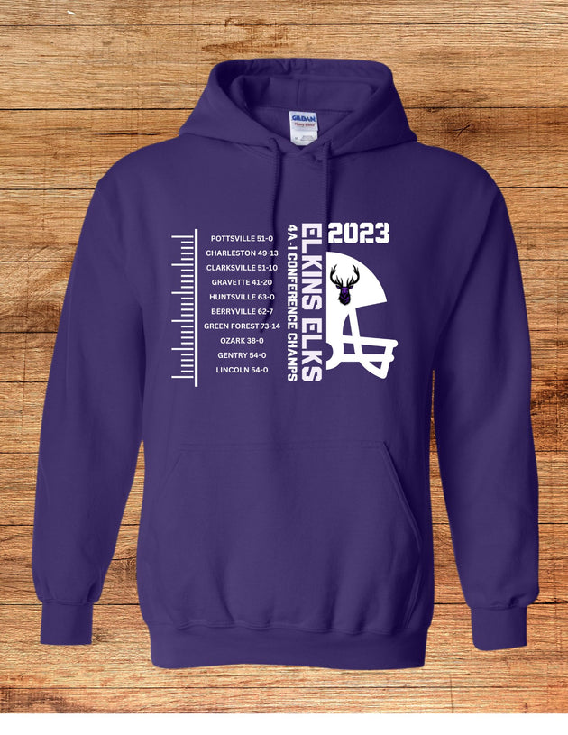 Football Championship Hoodies or Sweatshirt - My Monograms & More, LLC 