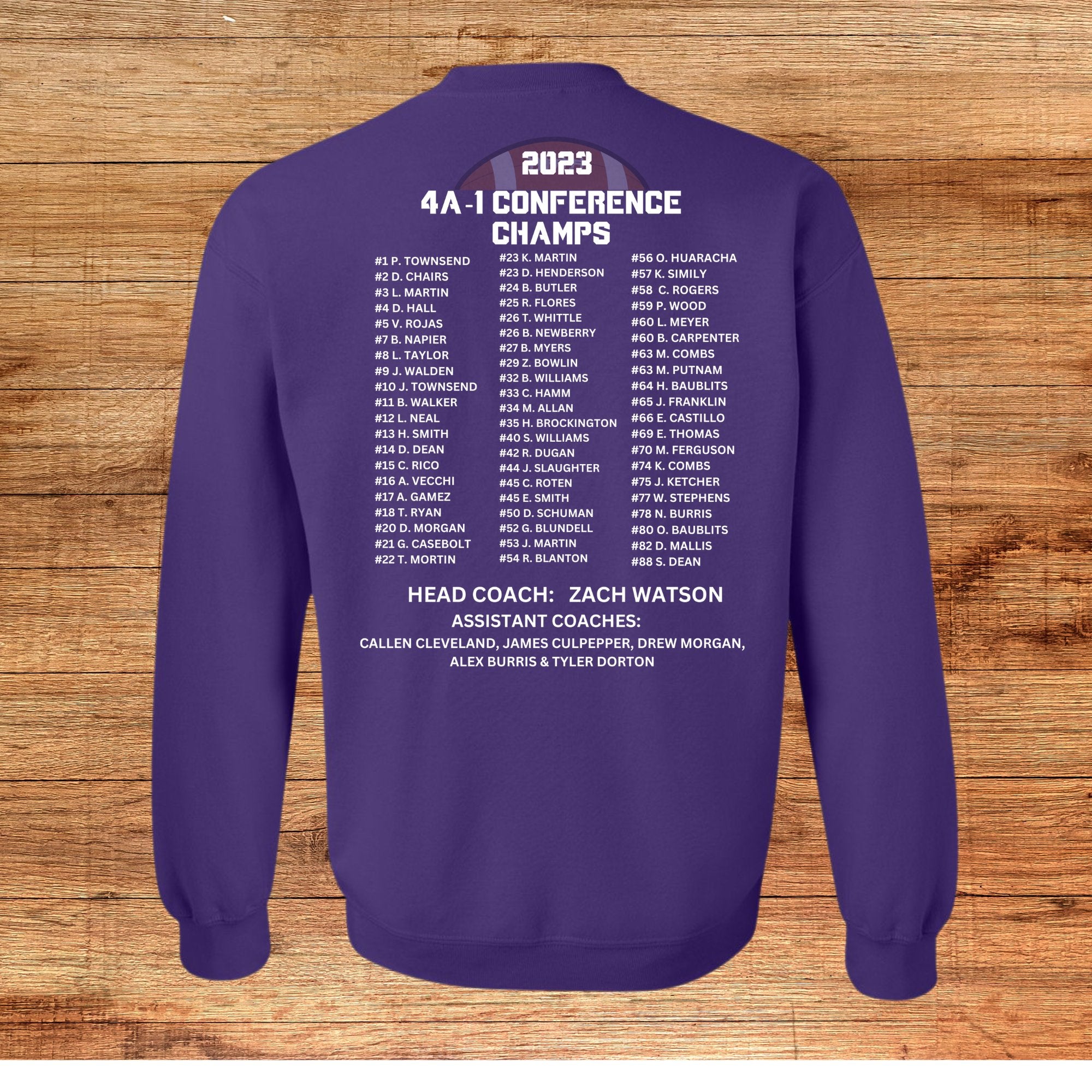 Football Championship Shirts - My Monograms & More, LLC 