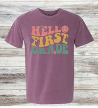 Hello (Blank) Grade Tee - My Monograms & More, LLC 