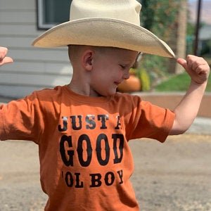 Just A Good 'Ol Boy Shirt or Onesie!  Country Boy Shirt or Onesie - My Monograms & More, LLC 