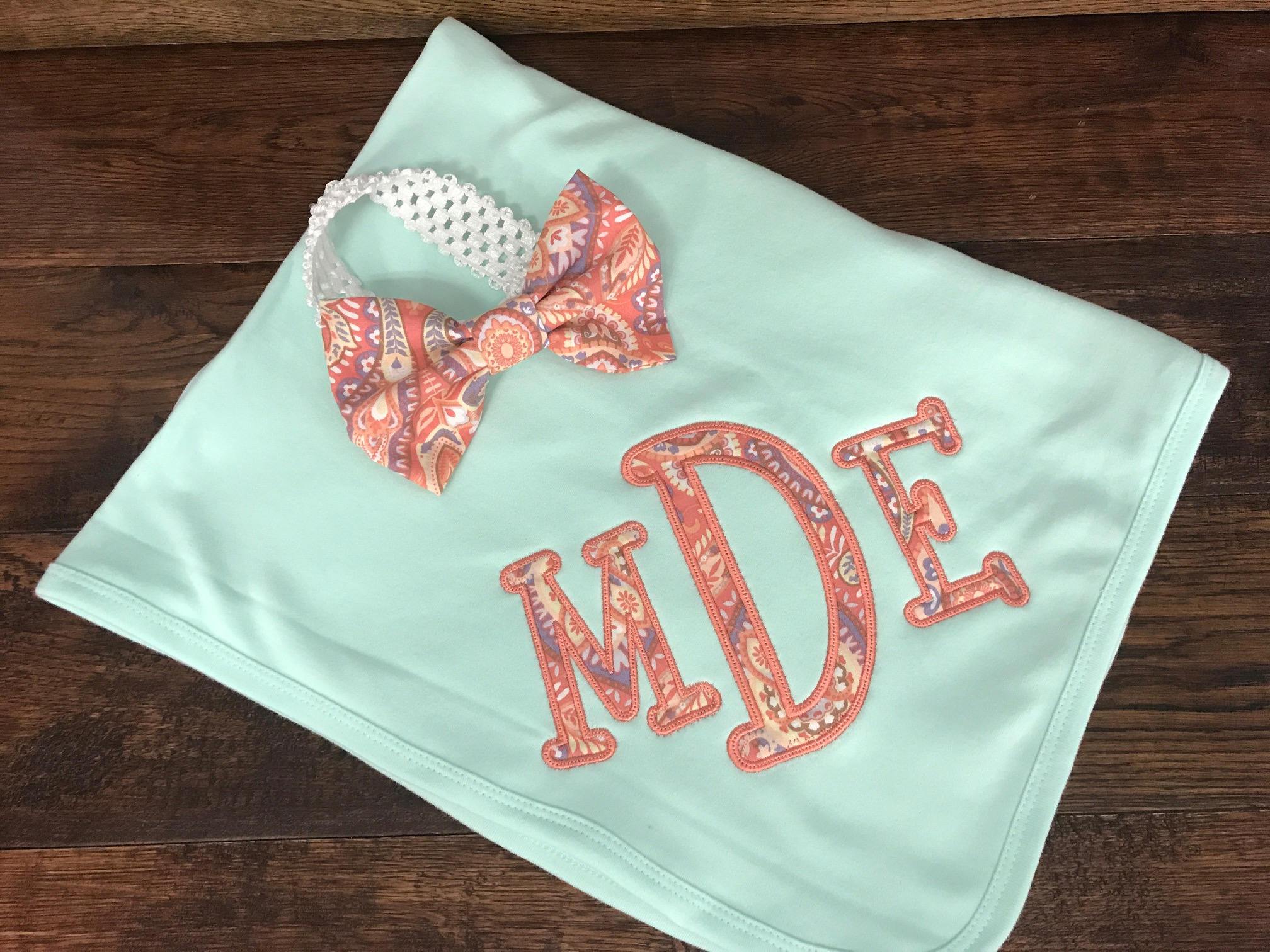 Personalized Baby Blanket - My Monograms & More, LLC 