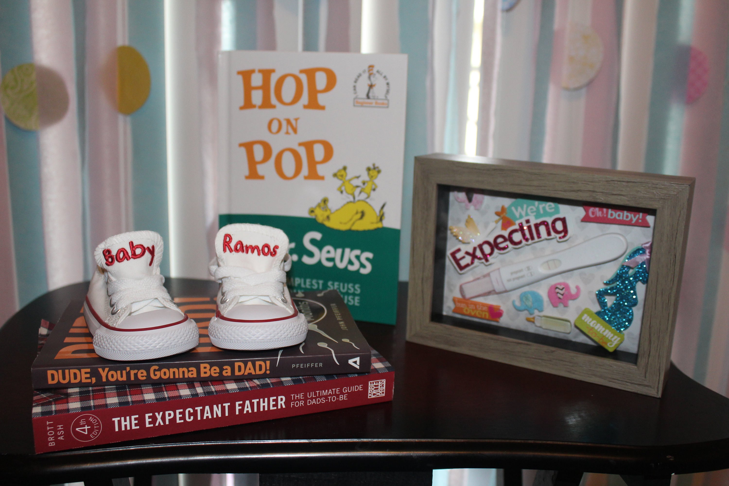 baby converse name announcement