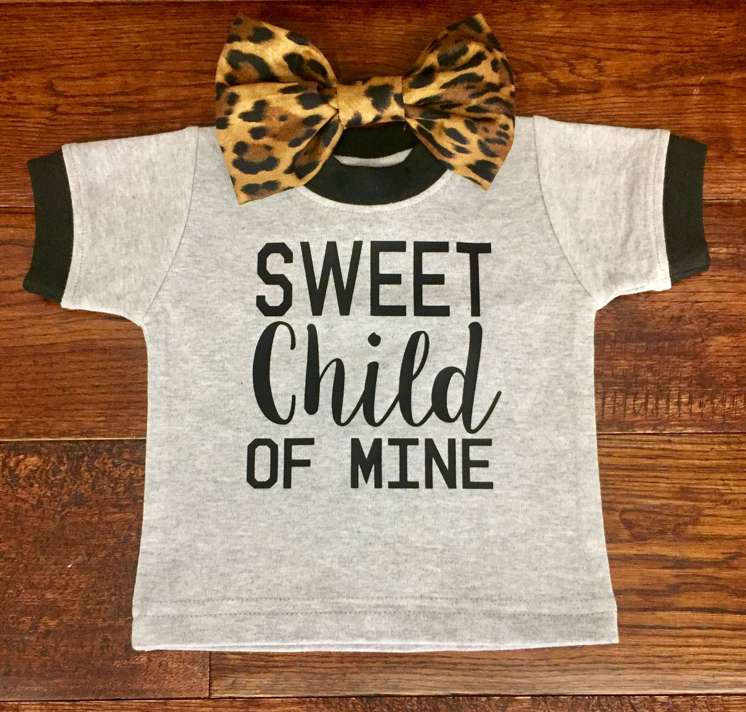 Sweet Child of Mine Baby Tee - My Monograms & More, LLC 