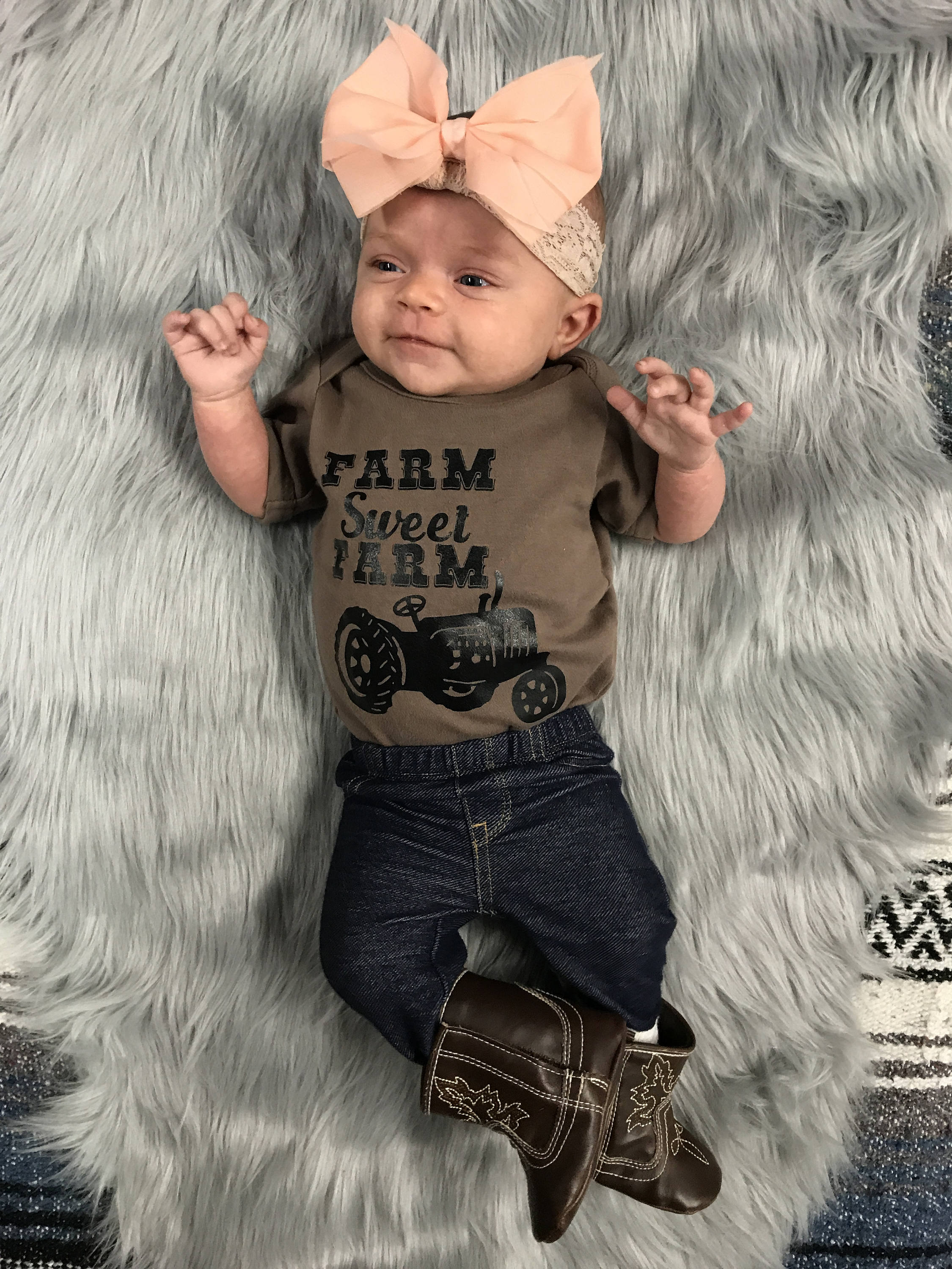 Farm Sweet Farm Country Baby Shirt - My Monograms & More, LLC 