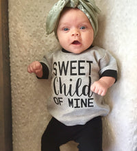 Sweet Child of Mine Baby Tee - My Monograms & More, LLC 