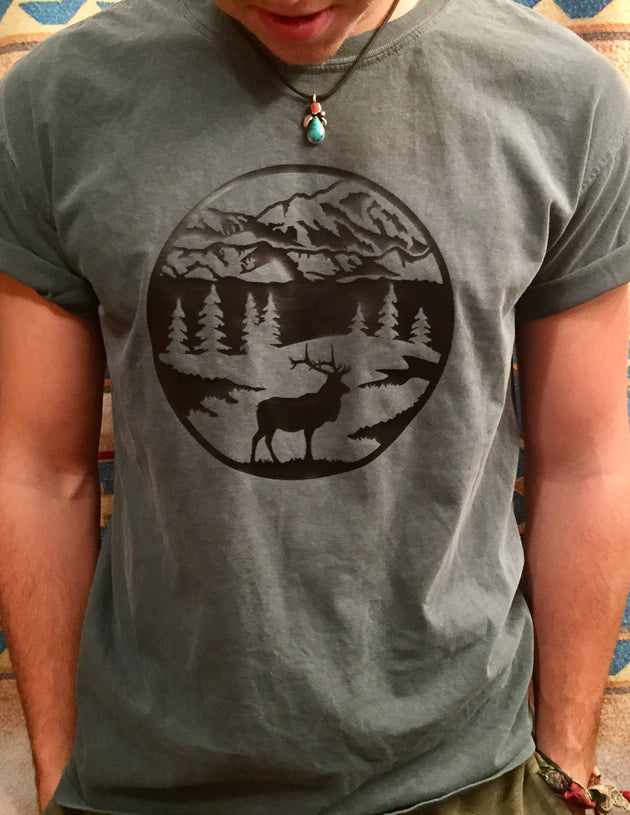 Mountain Shirt - Men's Shirt - My Monograms & More, LLC 