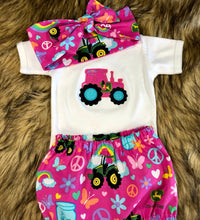 John Deere Tractor Outfit for Baby Girls - My Monograms & More, LLC 