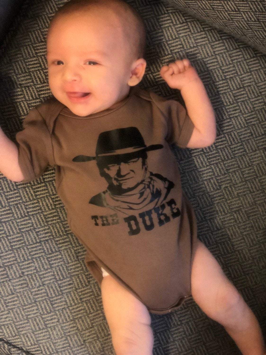 John Wayne Shirt or Onesie for kids and babies - My Monograms & More, LLC 