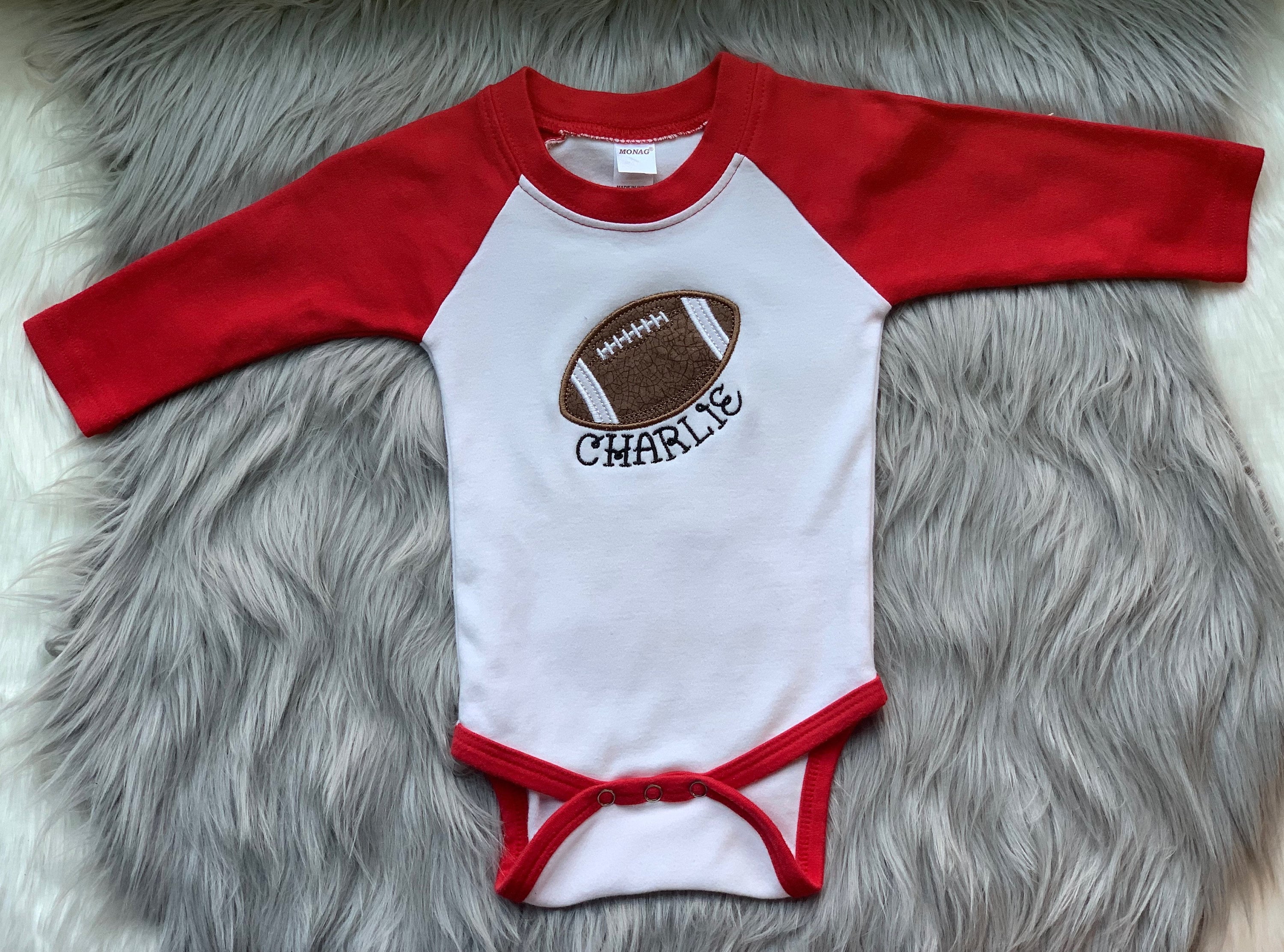 Baby Football Jersey - My Monograms & More, LLC 