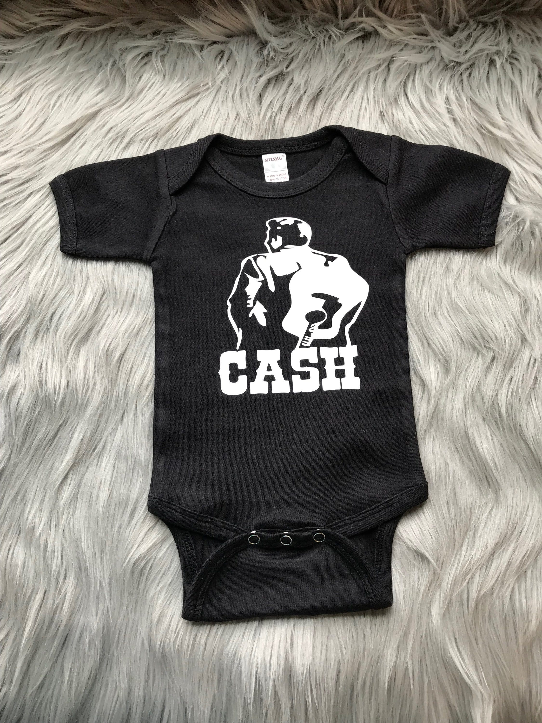 Johnny Cash Baby Shirt or Onesie - My Monograms & More, LLC 