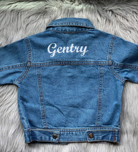 Kids Personalized Denim Jackets - My Monograms & More, LLC 