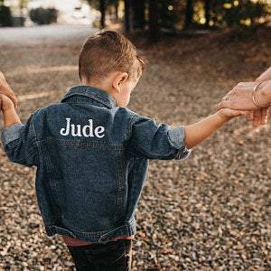 Kids Personalized Denim Jackets - My Monograms & More, LLC 