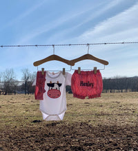 Cute Country Cow Outfit for Baby - My Monograms & More, LLC 