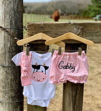 Cute Country Cow Outfit for Baby - My Monograms & More, LLC 